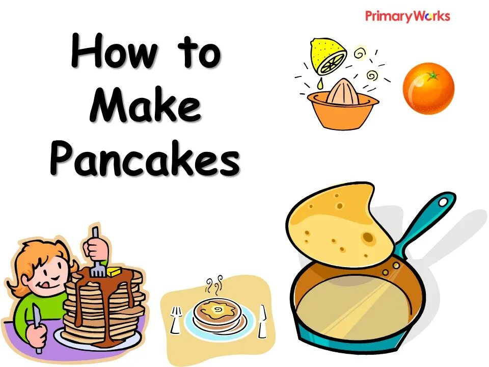 Pancakes worksheets for kids