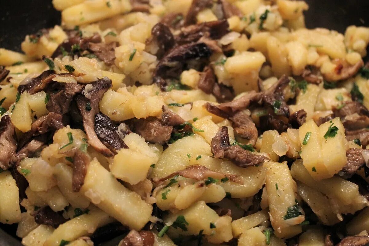 Картофель жареный с опятами. Картошка с грибами в духовке. Картошка с солеными грибами. Картошка с опятами в духовке. Опята с картошкой в духовке.