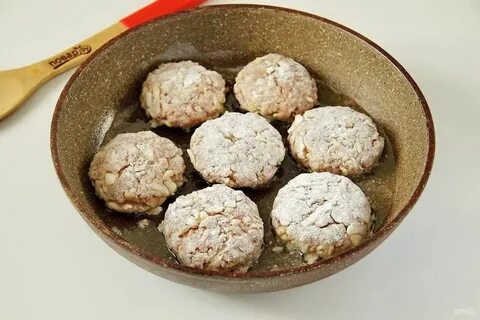 Котлеты с мукой и майонезом