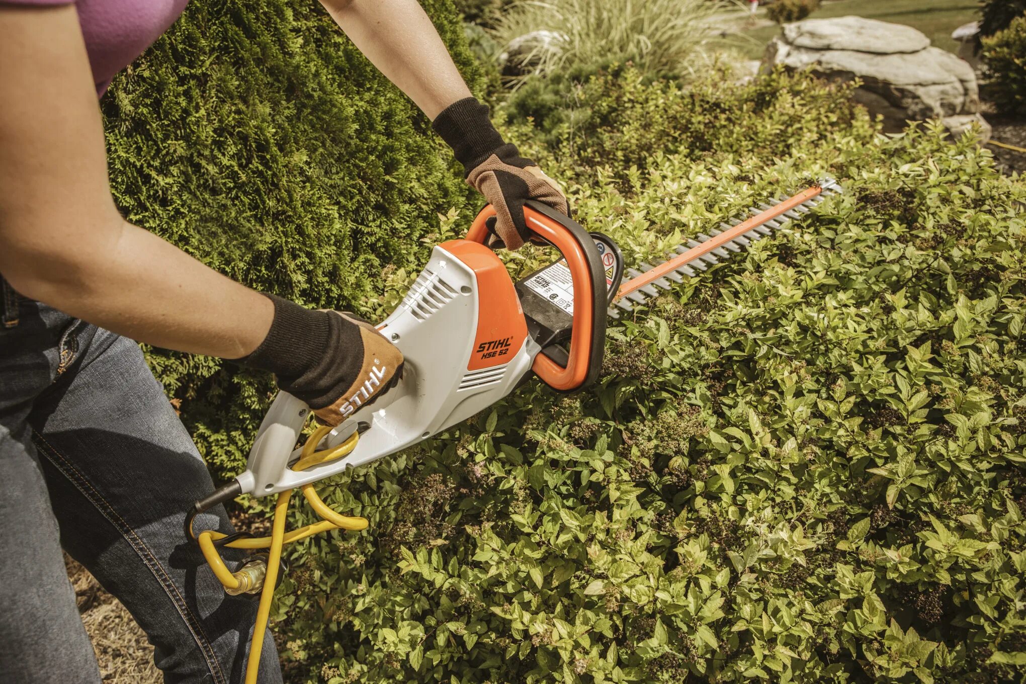 Штиль 52. Кусторез Stihl HSE 52. Электроножницы HSE 52 500 мм 20. Ккптьь штиль кусторез hse52. Триммер Stihl hl 94 c-e для живой изгороди.