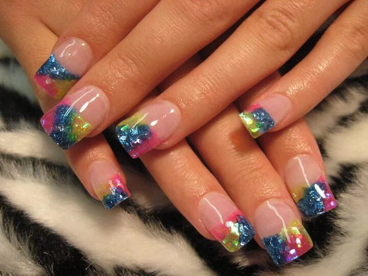I'm. In. Love. With. These. Nails. 3333 French manicure nails, Simple nail art d