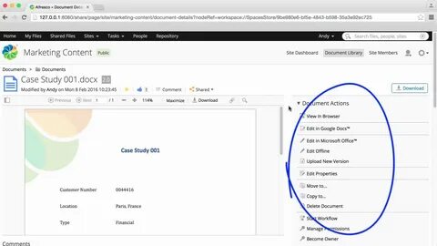 Search embed view
