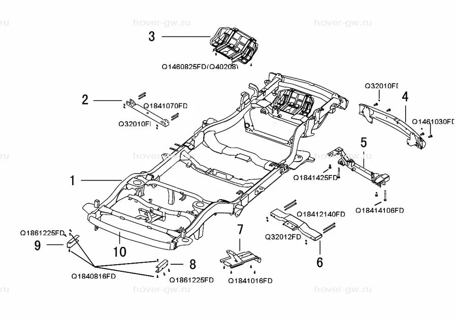 Каталог hover. Рама Ховер н5. Схема кузова Ховер н5. Рама Ховер н3. Грейт вол Ховер н5 рама или кузов.