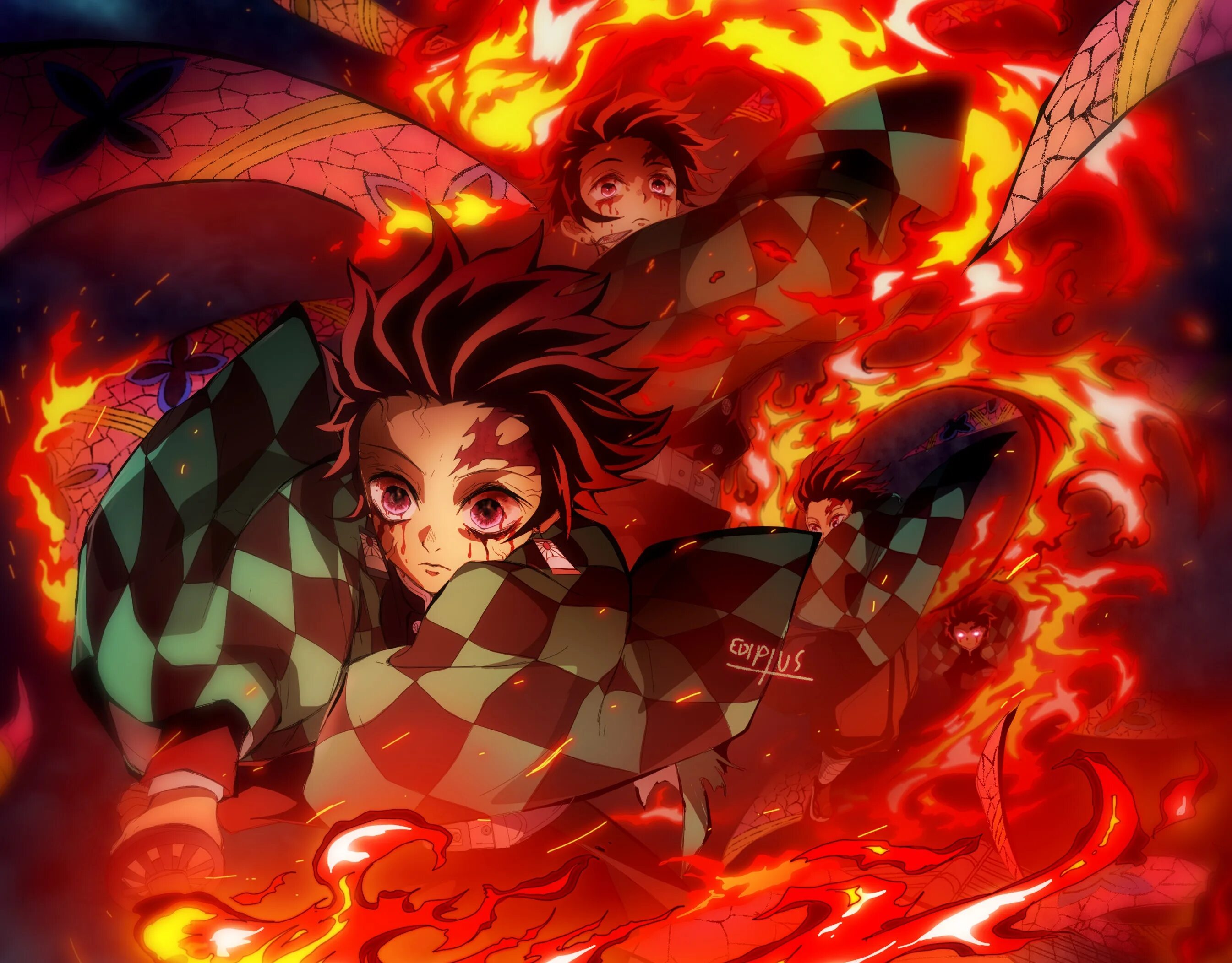 Kimetsu no yaiba game. Клинок рассекающий демонов Танджиро демон. Танджиро Камадо демон.