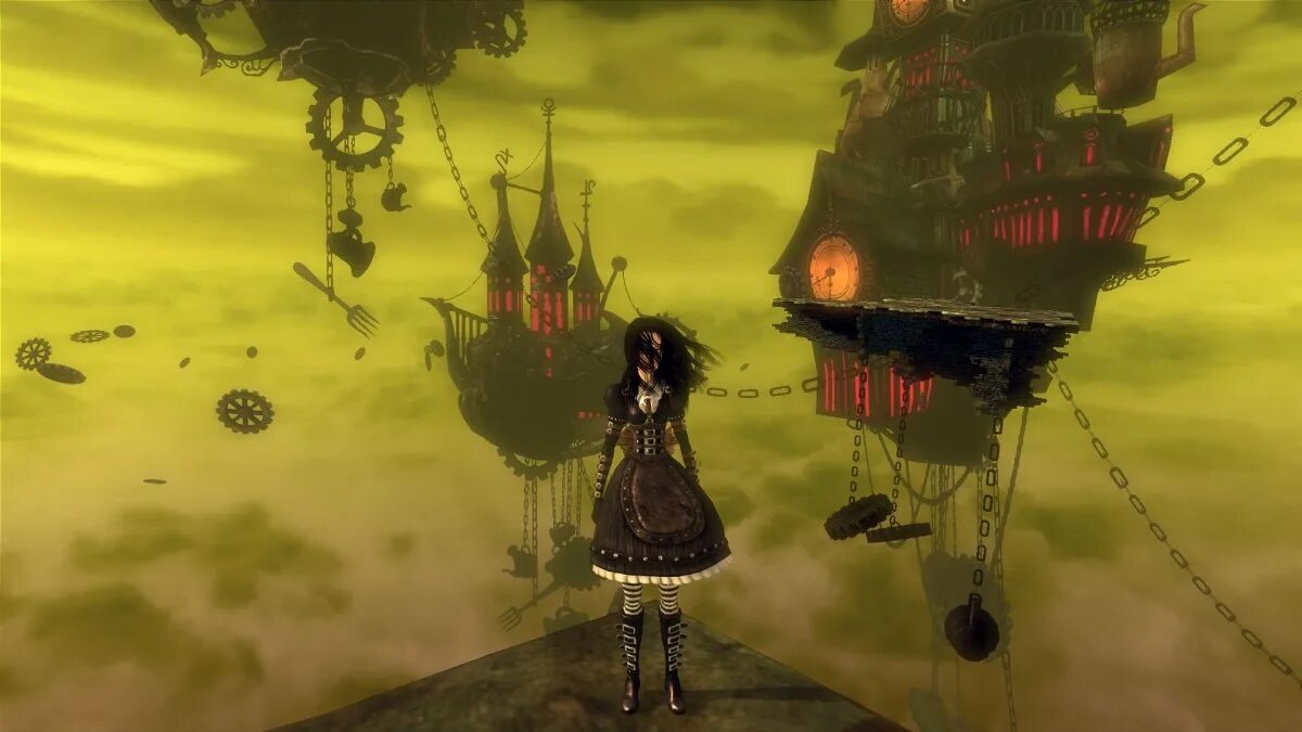 Алиса American MCGEE Madness Returns. Alice Madness Returns владения Шляпника. Алиса маднес ретурн с кошмаром.