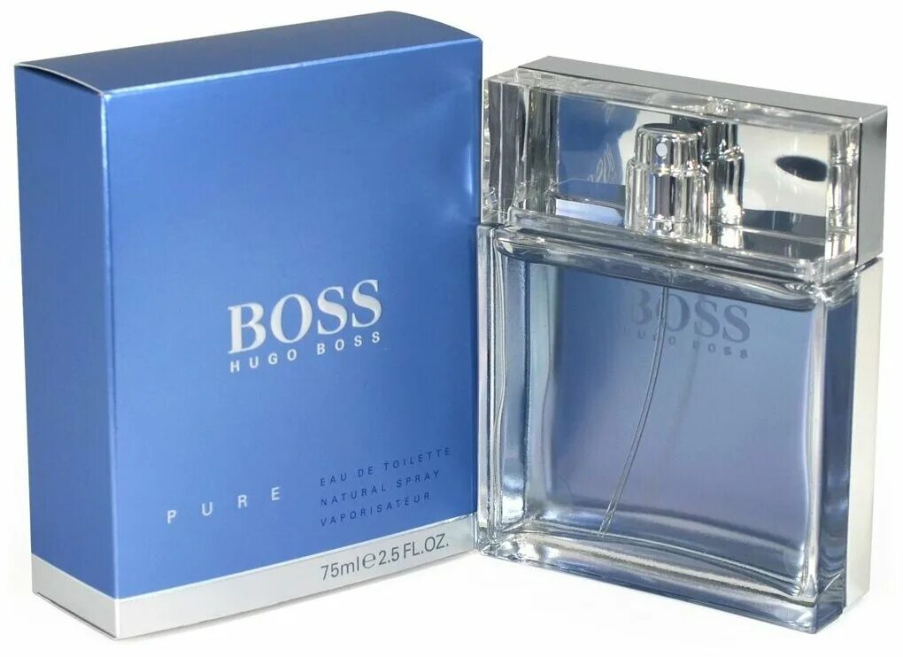 Hugo pure. Hugo Boss Pure 75. Hugo Boss Pure EDT. Boss Pure Home. Туалетная вода Hugo Boss Boss Pacific Blue.