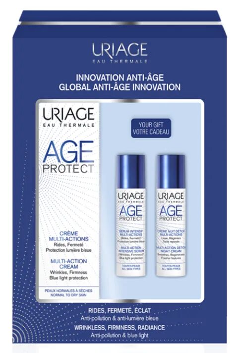 Uriage age protect multi action. Урьяж протект. крем age урьяж. урьяж age protect ночной. урьяж эйдж протект крем ночной.