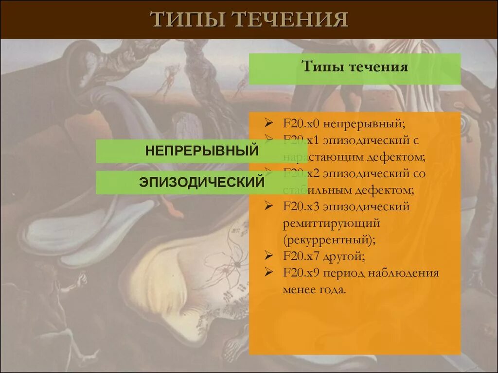 Тип течения параноидной шизофрении. Эпизодический ремиттирующий тип течения шизофрении. эпизодический тип течения с нарастающим дефектом. шизофрения параноидная, тип течения эпизодический. эпизодическое течение шизофрении.