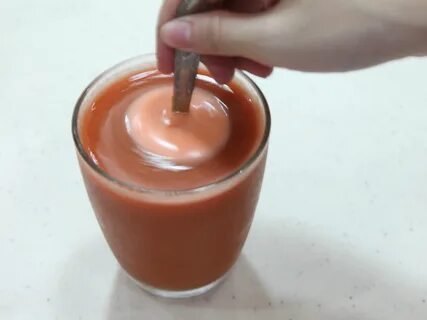 Морковный сок сметана