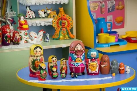 Народная игрушка в развитии детей