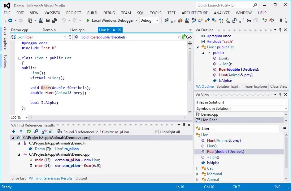 Среда программирования Visual Studio. Visual Studio 2012. Microsoft Visual Studio 8. References Visual Studio.