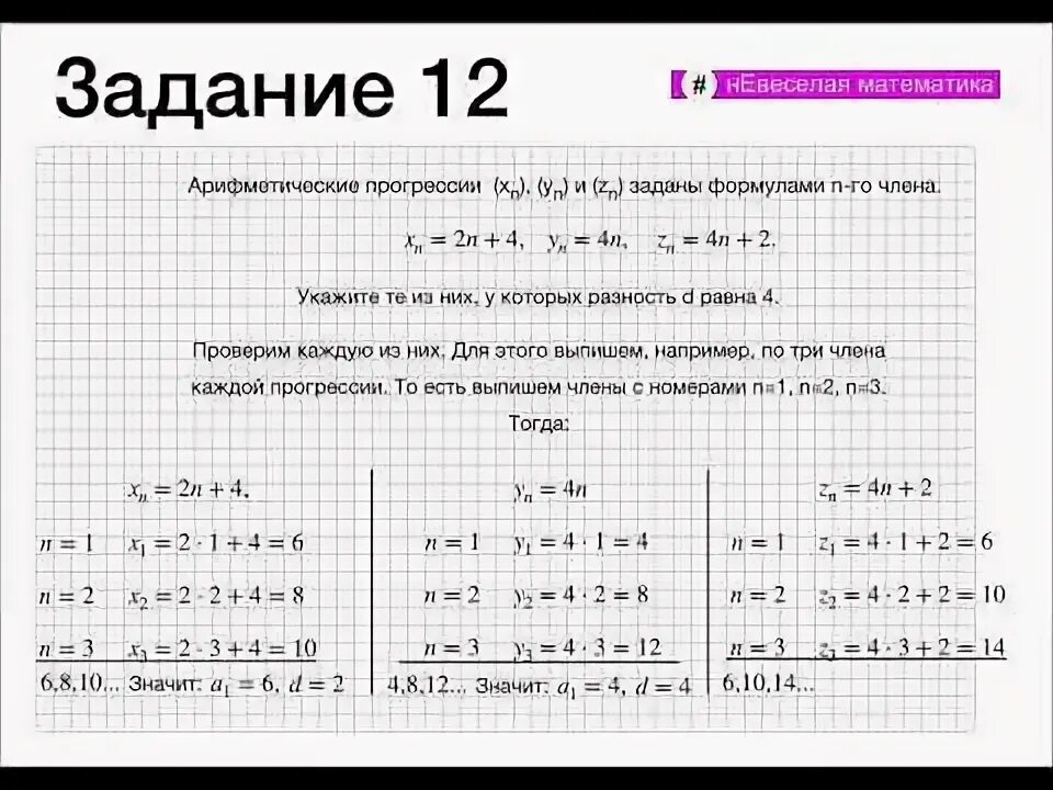 12 Задание ОГЭ по математике 2023. Задачи на арифметическую прогрессию ОГЭ. 12 Задание по ОГЭ математика. Арифметическая прогрессия ОГЭ задания.