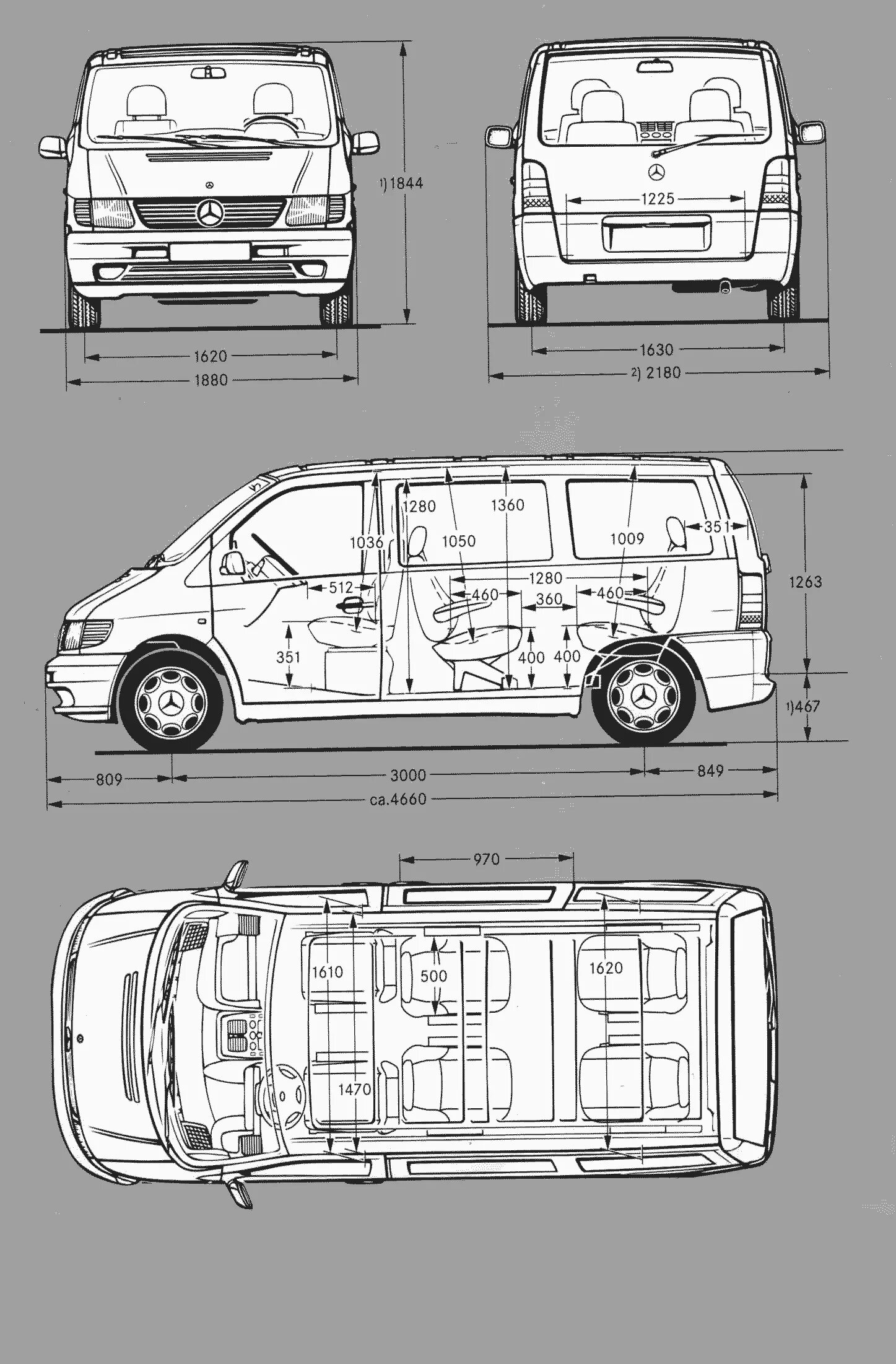 Пежо 807 габариты багажника. Габариты фольксваген мультивен т5. Mercedes benz viano чертеж. Мерседес виано габариты. Габариты минивэна.