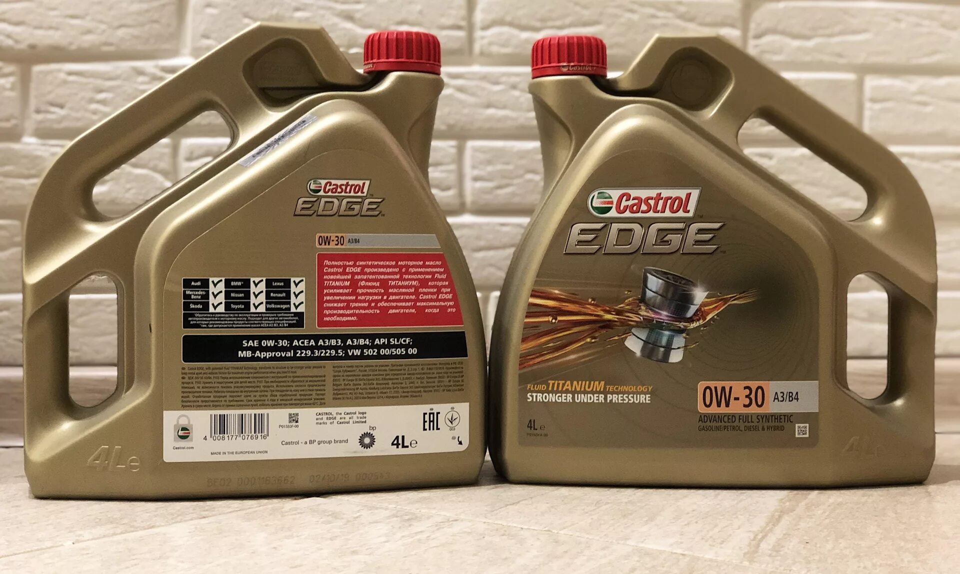 Масло castrol 0w30