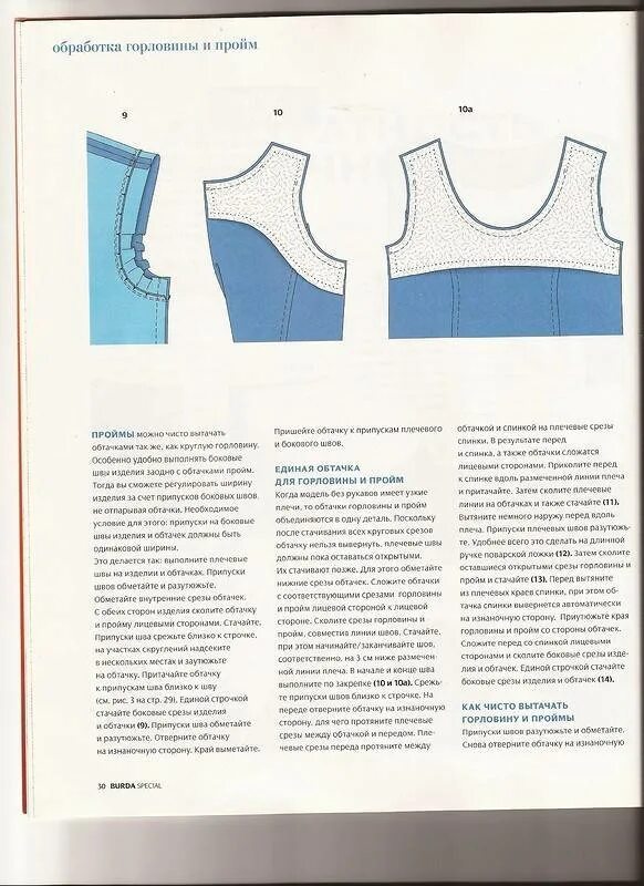 Обработка подкройной обтачкой. Технология обработки срезов подкройной обтачкой. Обтачка горловины проймы. Как пришить обтачку к горловине и пройме. Обработка горловины подкройной обтачкой последовательность.