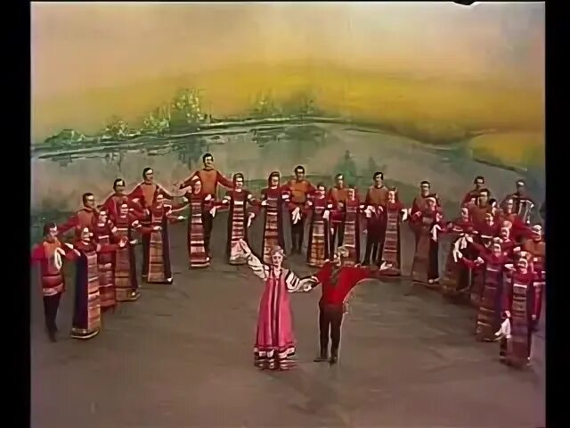 Я назову тебя зоренькой хор русской песни