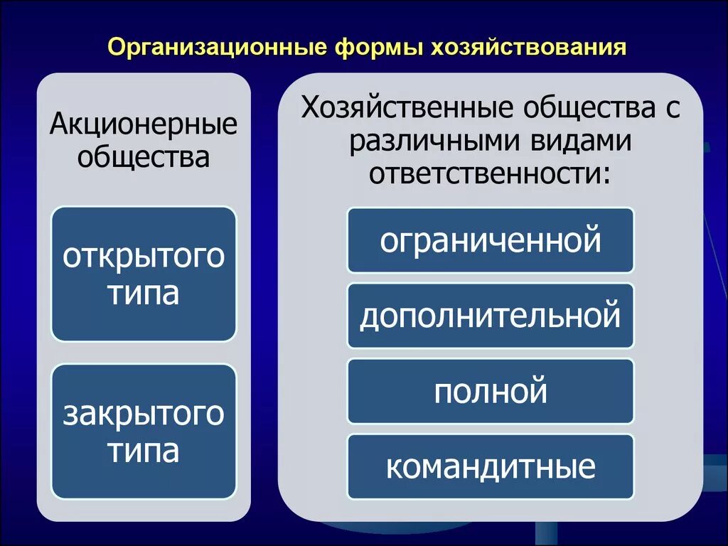 Формы хозяйствования. Организационно-правовые формы хозяйствования. Сущность акционерной формы хозяйствования. Формы хозяйствования в рыночной экономике.