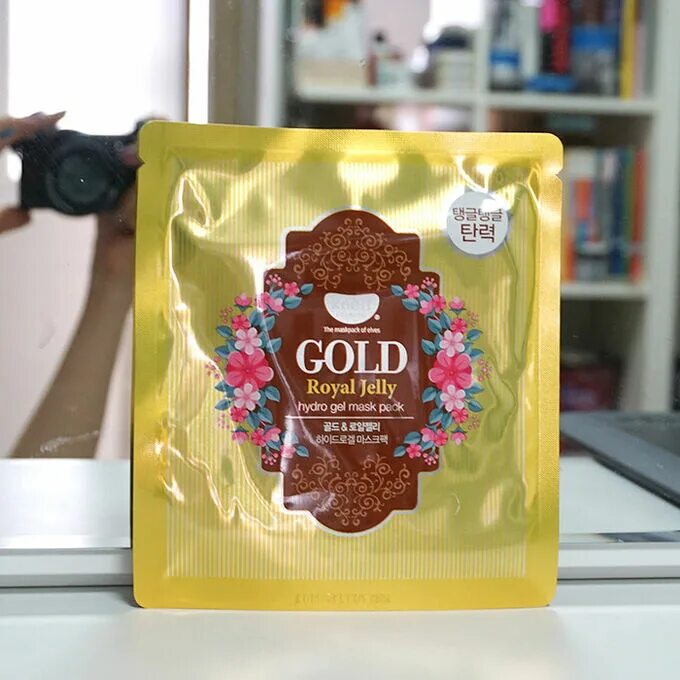 Koelf гидрогелевая маска с золотом и маточным молочком. Koelf Gold Royal Jelly Hydrogel face Mask. Маска гидрогелевая Koelf с экстрактом мёда Gold Royal Jelly Mask Pack 30г (5). Koelf золото маска. Маска royal jelly