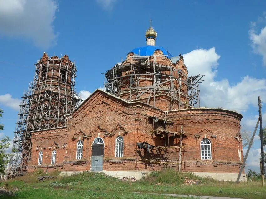 Выселки храм Рождества Пресвятой Богородицы. Студеные Выселки Липецкая область. Храм Студеные хутора Липецк. Хутор Ажинов храм.