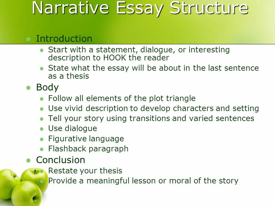 Narrative&#039;s