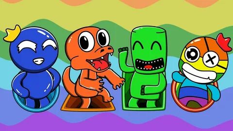 Rainbow friends meme