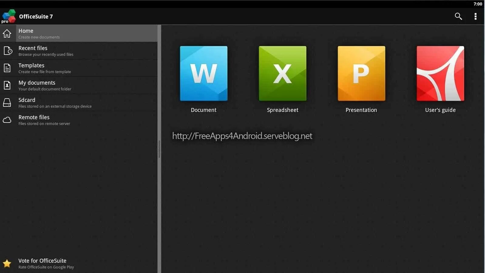 Приложение word android