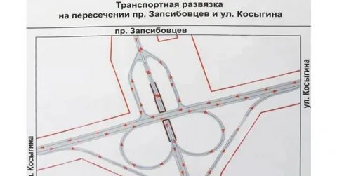 Транспортная схема дороги