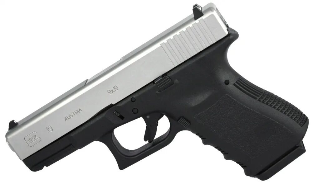 Сигнальный глок. Глок 19. glock 19 reference. glock retay 19 никель. белый глок 19.