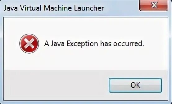 Java выдает ошибку. A java exception has occurred. майнкрафт джава выдаёт ошибку. фатальная ошибка стим. тест оператора выскакивает табличка.