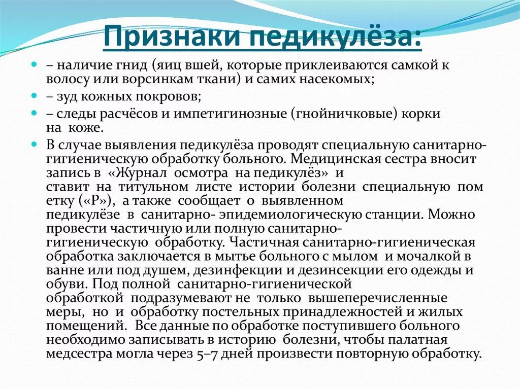 Педикулез в приемной. Алгоритм обработки при педикулезе. Алгоритм действий медицинской сестры при выявлении педикулеза. Схема обработка пациента при обнаружении педикулеза. Схема обработки пациента при педикулезе.