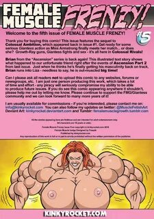 Read Female Muscle Frenzy 5- Kinky Rocket prncomix.