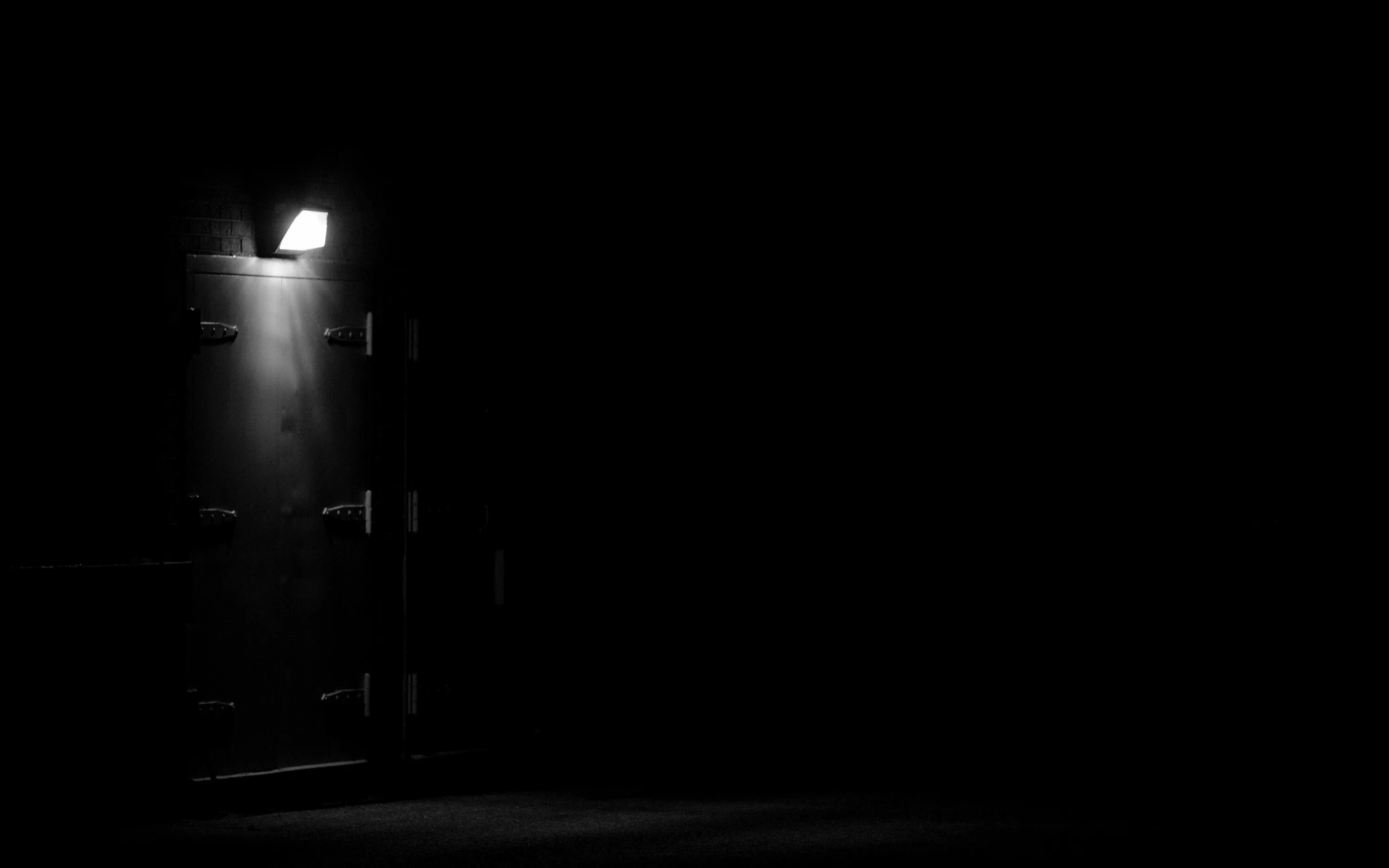 Dark door