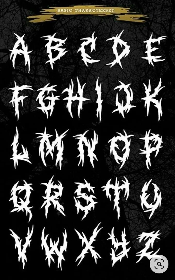 Шрифт металл. Death Metal шрифт. Буквы в стиле рок. Шрифт в стиле Блэк металл. Шрифт металл групп