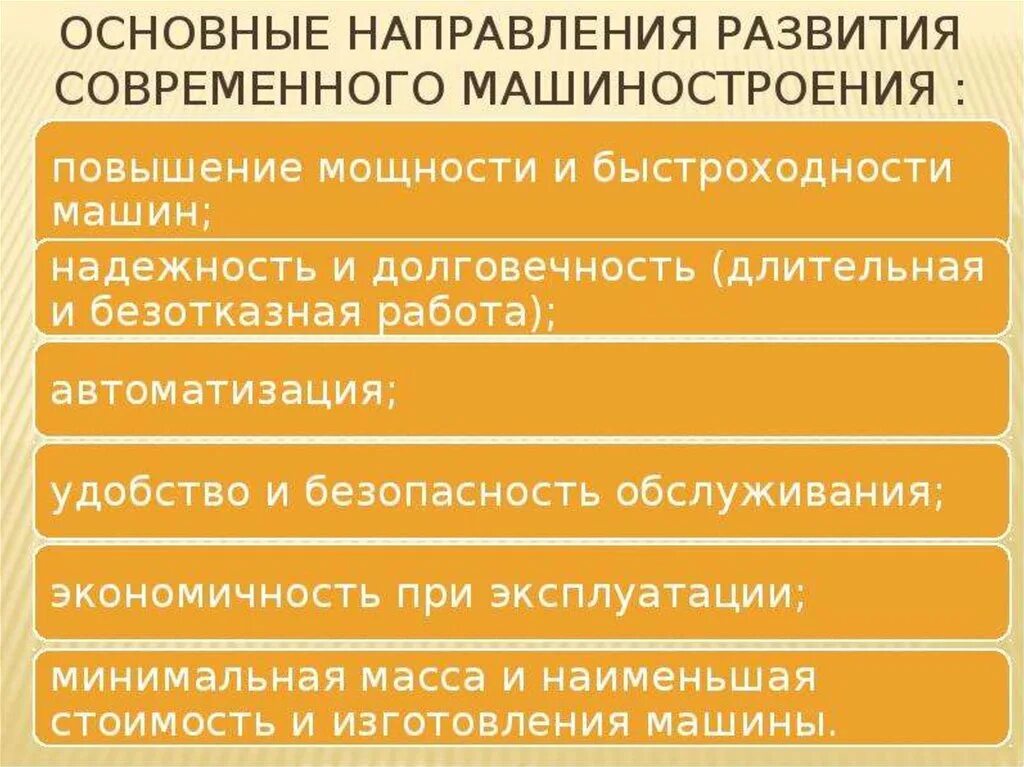 Современные тенденции развития машиностроения. Основные тенденции развития машиностроения. Современные направления в развитии машиностроения. Основные направления развития машиностроения. Современные направления развития машиностроительных технологий.