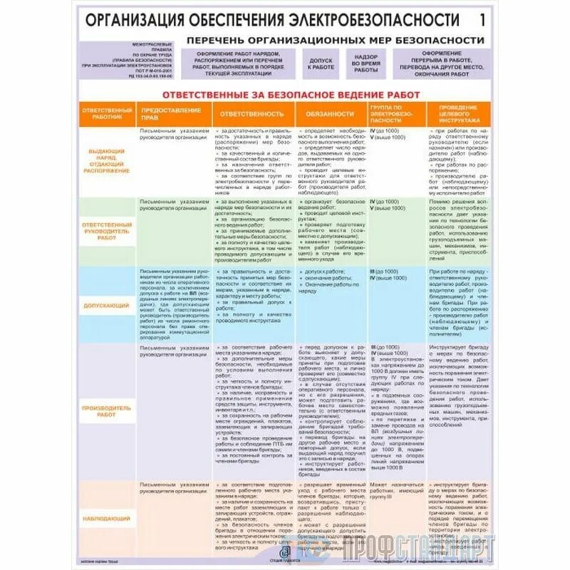 Наблюдающий в электроустановках группа по электробезопасности. Организация обеспечения электробезопасности. Ответственные за безопасное ведение работ. Организационные работы по электробезопасности. Категория предприятия по электробезопасности.