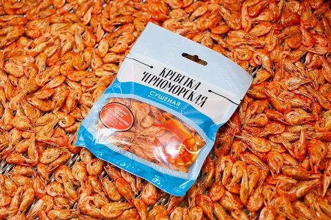 Сухие креветки