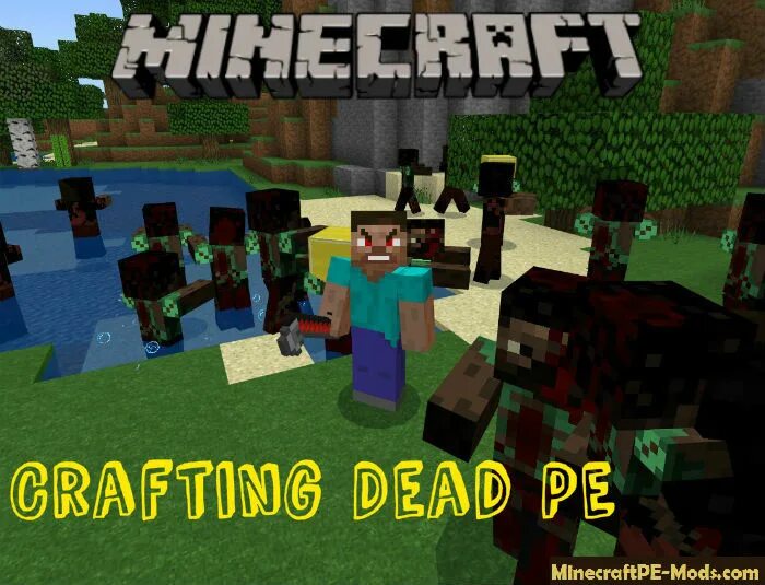 Craft mod pe. Крафтинг дед мод. minecraft dead. crafting dead. mcpe walking dead.