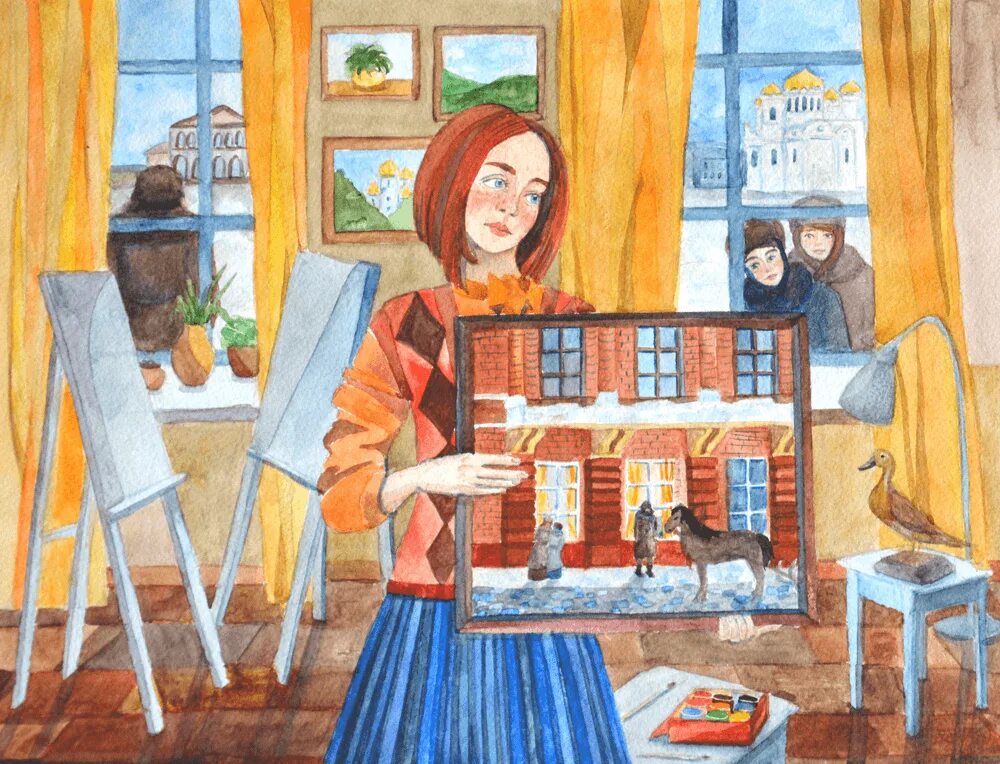 Рисунки учащихся. Художественная школа иллюстрация. Рисунки учащихся художественных школ. Рисунки учащихся ДХШ. Картины учеников художественной школы.