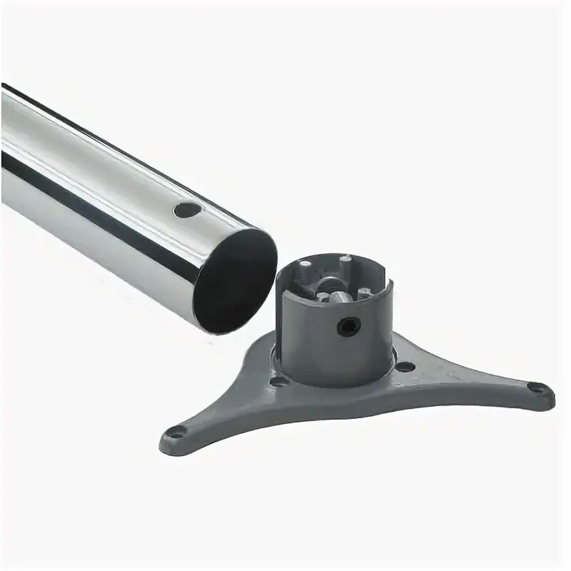 "up". опора хром 710мм. крепеж для опоры d60. опора 60/710 хром (усы). сварочный аппарат ус 60.