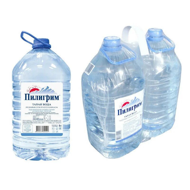 1 шт вода 2 л. Пилигрим 5 литров. вожа пиллтгрм негазиров. питьевая вода пилигрим 5 л. вода &quot;пилигрим&quot; 5л.