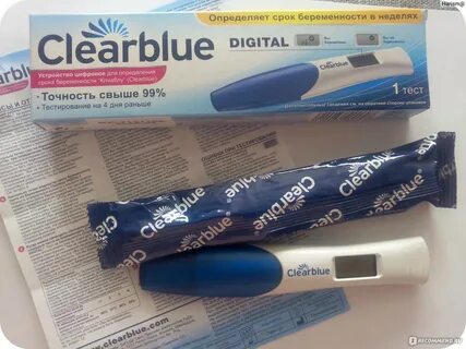 Цифровой тест на беременность clearblue инструкция
