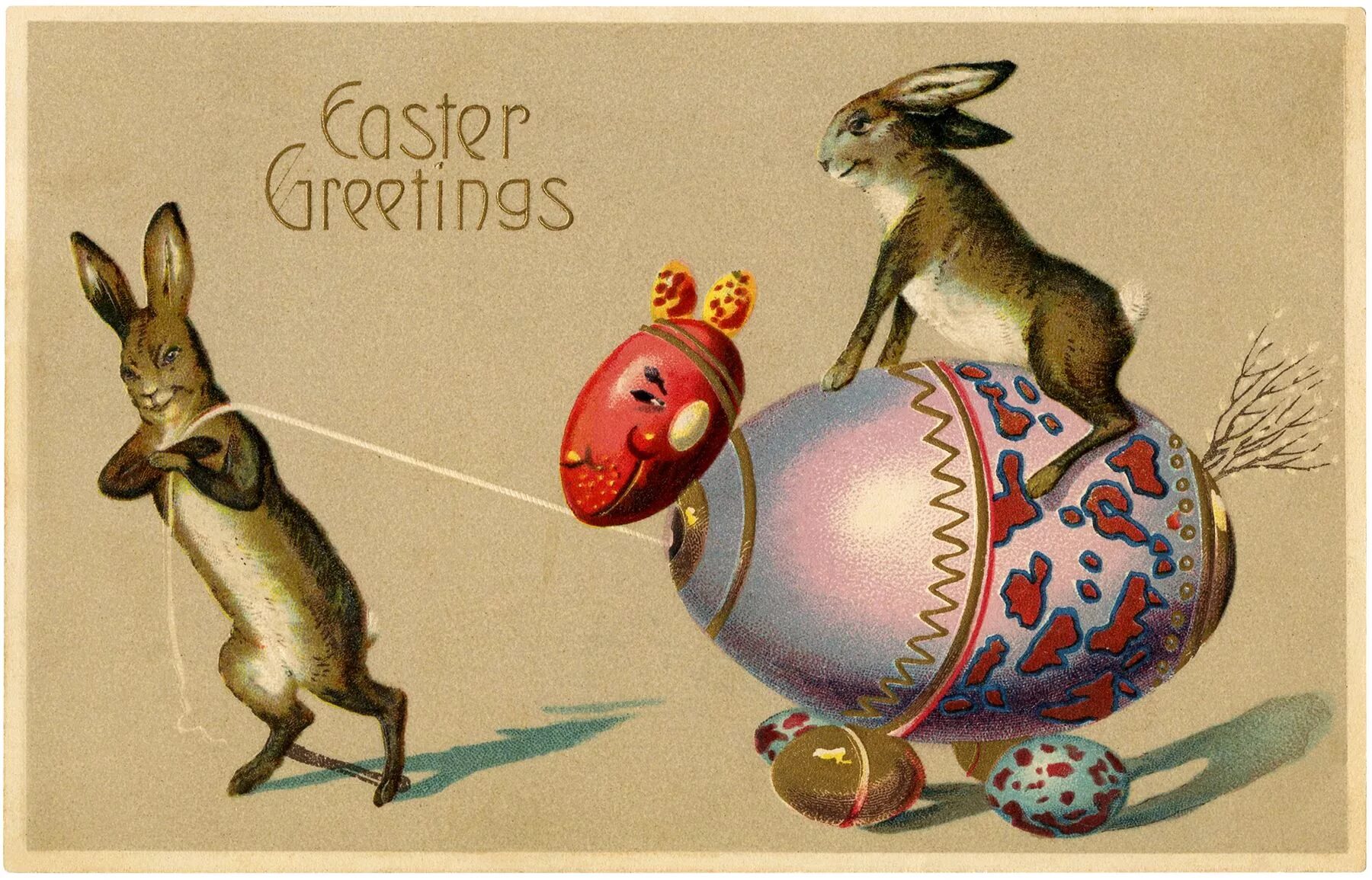 Немецкая пасха открытки. Винтажные открытки с Пасхой. Старинные пасхальные открытки. Пасхальный кролик открытка. Пасхальный кролик Винтажные открытки.