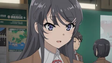 обои : Sakurajima Mai, Seishun Buta Yar wa Bunny Girl senpai no Yume wo Min...