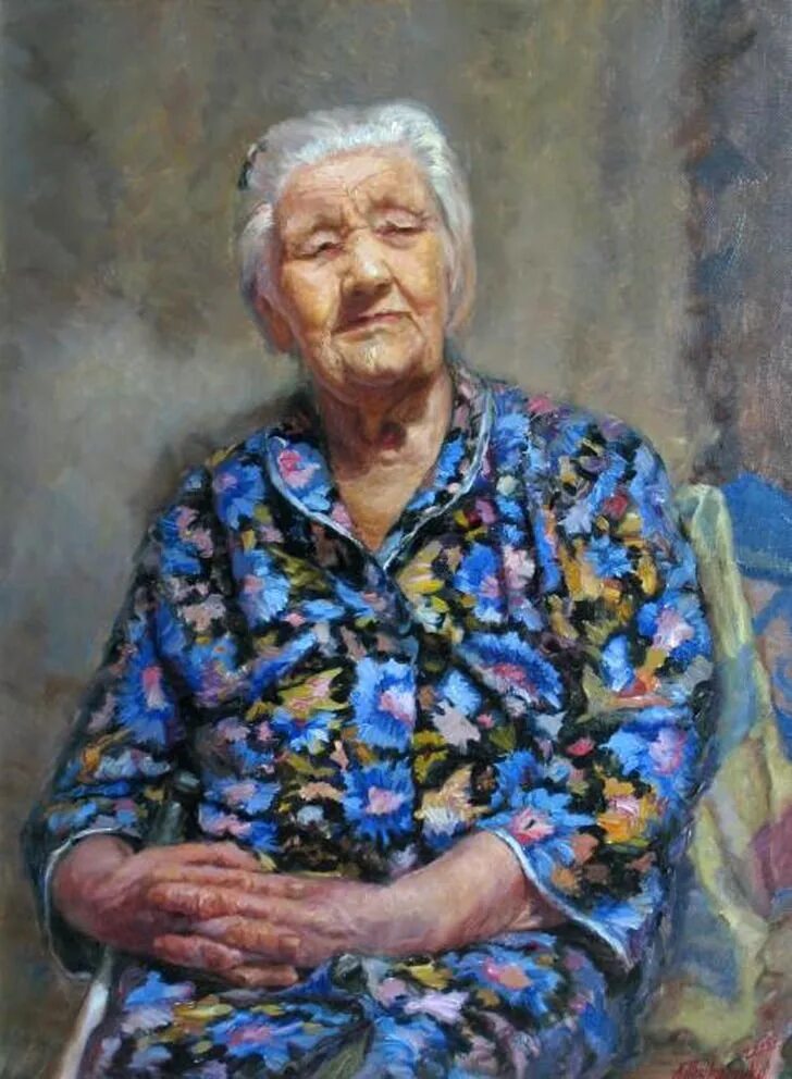 Создаем живописный портрет пожилого человека. Портрет пожилой женщины. Портрет бабушки живопись. Портрет пожилого человека живопись. Портреты пожилых людей.