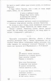 Литература 7 класс учебник стих