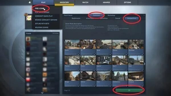 Csgo game ui state mainmenu