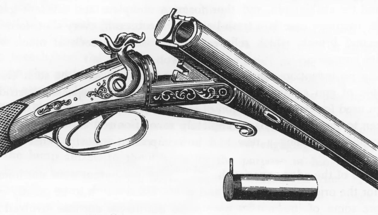 Старинное ружье заряжавшееся через дуло. Лефоше 1859 ружье. ружье лефоше 19 века. двустволка охотничье ружьё 19 века. револьверная винтовка лефоше.