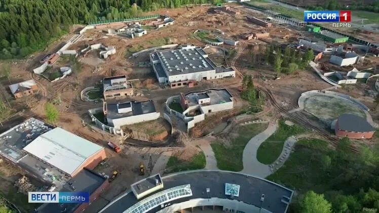 Первый этап строительства нового зоопарка планируют завершить в октябре Вести-Пе