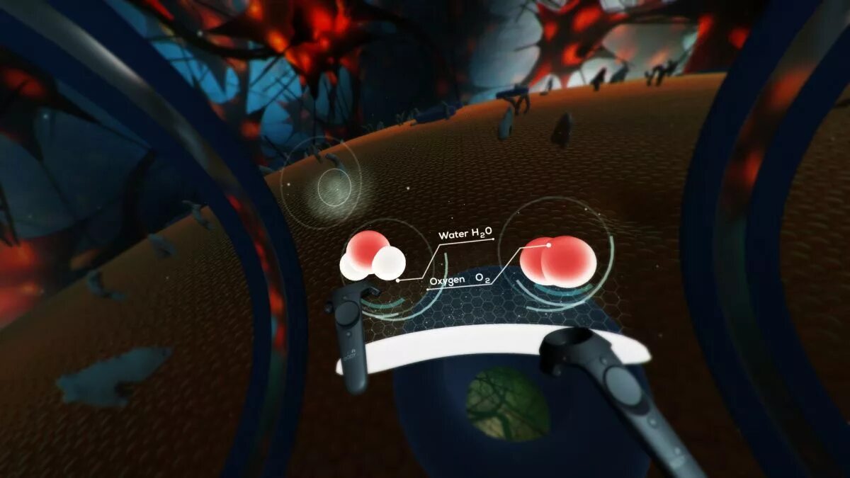 The body VR: Journey inside a Cell. VR игра the Journey. VR игры Скриншоты.