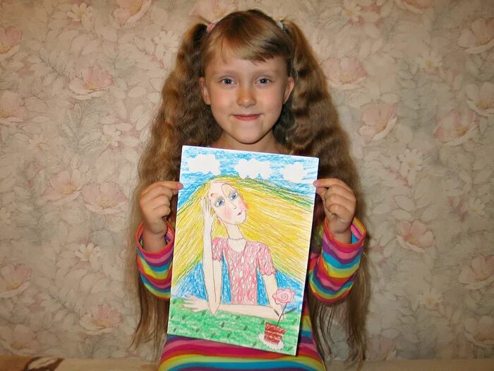 Мать на семь лет. Портрет мамы детский рисунок. Рисунки для восьмилетних детей. Портрет для 8 лет. Портреты для 7 лет.